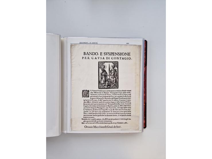 KIRCHENSTAAT: 1630/1886, sehr reichhaltige Sammlung mit über 370 Briefen und Dokumenten, darunter u. a. ein Dokument über die