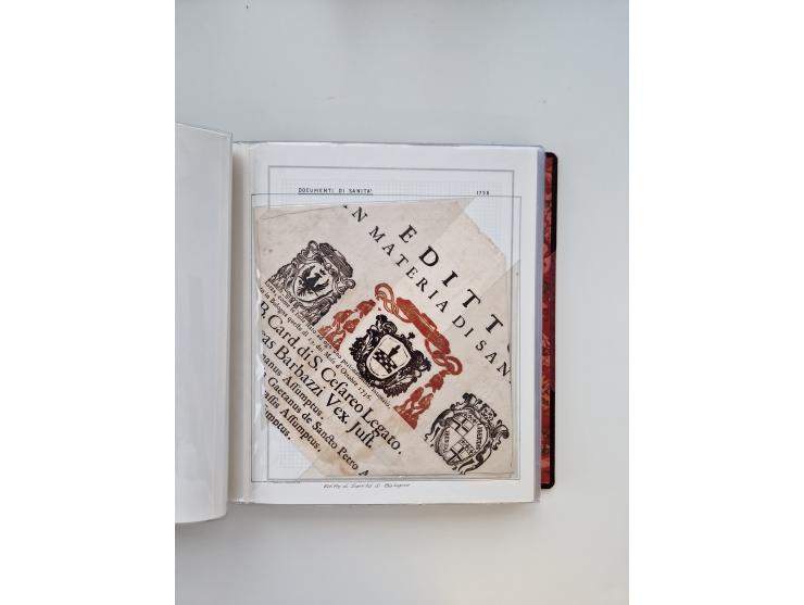 KIRCHENSTAAT: 1630/1886, sehr reichhaltige Sammlung mit über 370 Briefen und Dokumenten, darunter u. a. ein Dokument über die