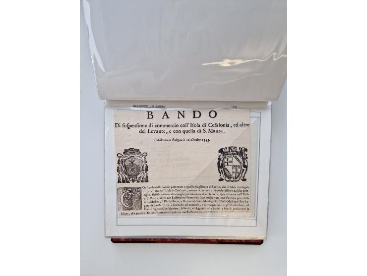 KIRCHENSTAAT: 1630/1886, sehr reichhaltige Sammlung mit über 370 Briefen und Dokumenten, darunter u. a. ein Dokument über die