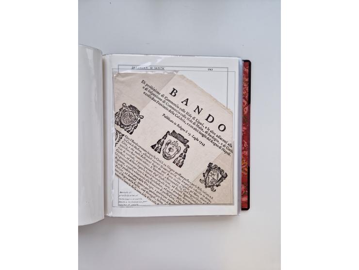 KIRCHENSTAAT: 1630/1886, sehr reichhaltige Sammlung mit über 370 Briefen und Dokumenten, darunter u. a. ein Dokument über die