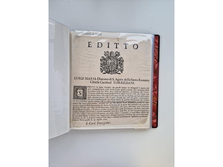 KIRCHENSTAAT: 1630/1886, sehr reichhaltige Sammlung mit über 370 Briefen und Dokumenten, darunter u. a. ein Dokument über die