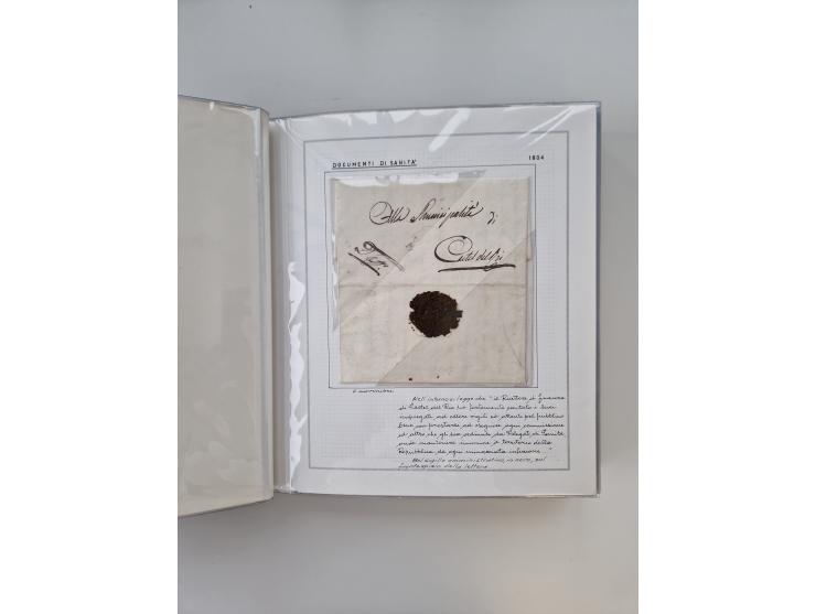 KIRCHENSTAAT: 1630/1886, sehr reichhaltige Sammlung mit über 370 Briefen und Dokumenten, darunter u. a. ein Dokument über die