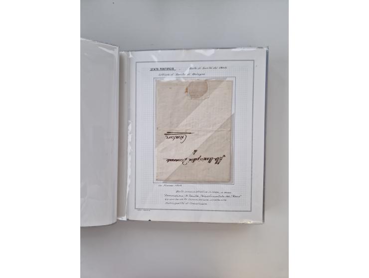 KIRCHENSTAAT: 1630/1886, sehr reichhaltige Sammlung mit über 370 Briefen und Dokumenten, darunter u. a. ein Dokument über die