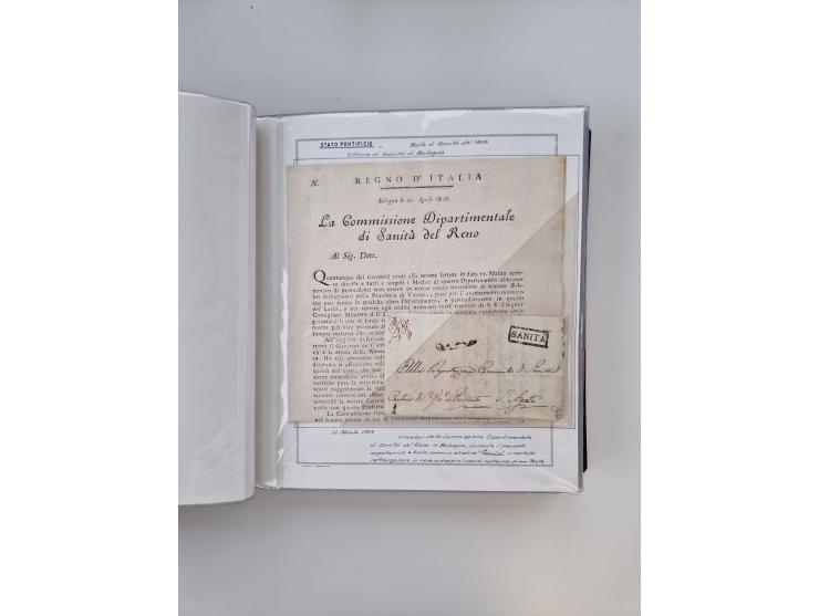 KIRCHENSTAAT: 1630/1886, sehr reichhaltige Sammlung mit über 370 Briefen und Dokumenten, darunter u. a. ein Dokument über die