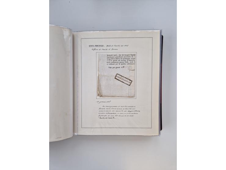 KIRCHENSTAAT: 1630/1886, sehr reichhaltige Sammlung mit über 370 Briefen und Dokumenten, darunter u. a. ein Dokument über die