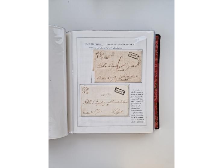 KIRCHENSTAAT: 1630/1886, sehr reichhaltige Sammlung mit über 370 Briefen und Dokumenten, darunter u. a. ein Dokument über die