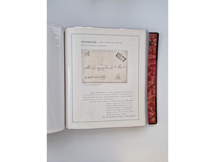 KIRCHENSTAAT: 1630/1886, sehr reichhaltige Sammlung mit über 370 Briefen und Dokumenten, darunter u. a. ein Dokument über die