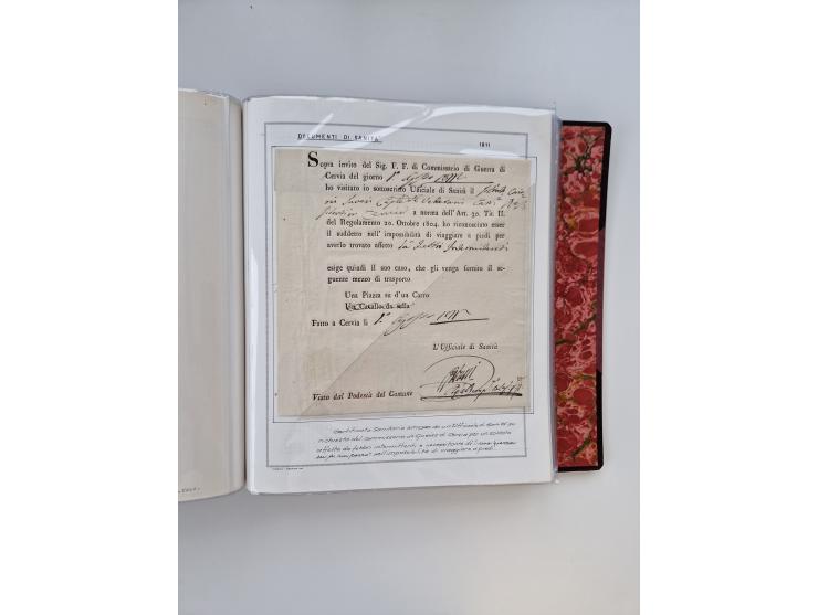 KIRCHENSTAAT: 1630/1886, sehr reichhaltige Sammlung mit über 370 Briefen und Dokumenten, darunter u. a. ein Dokument über die