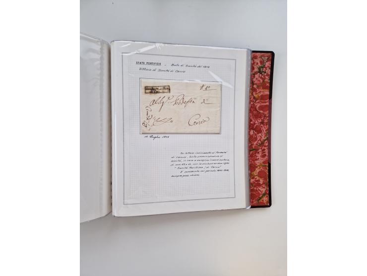 KIRCHENSTAAT: 1630/1886, sehr reichhaltige Sammlung mit über 370 Briefen und Dokumenten, darunter u. a. ein Dokument über die