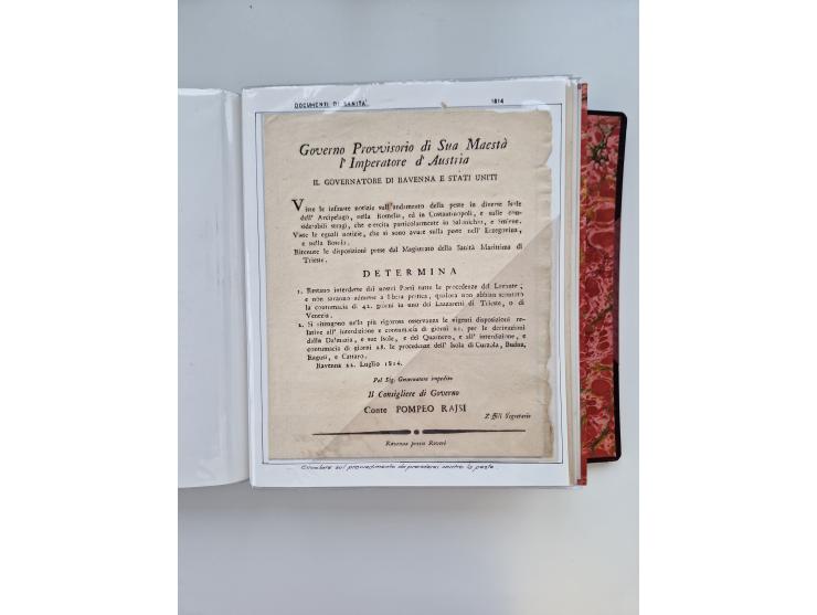 KIRCHENSTAAT: 1630/1886, sehr reichhaltige Sammlung mit über 370 Briefen und Dokumenten, darunter u. a. ein Dokument über die