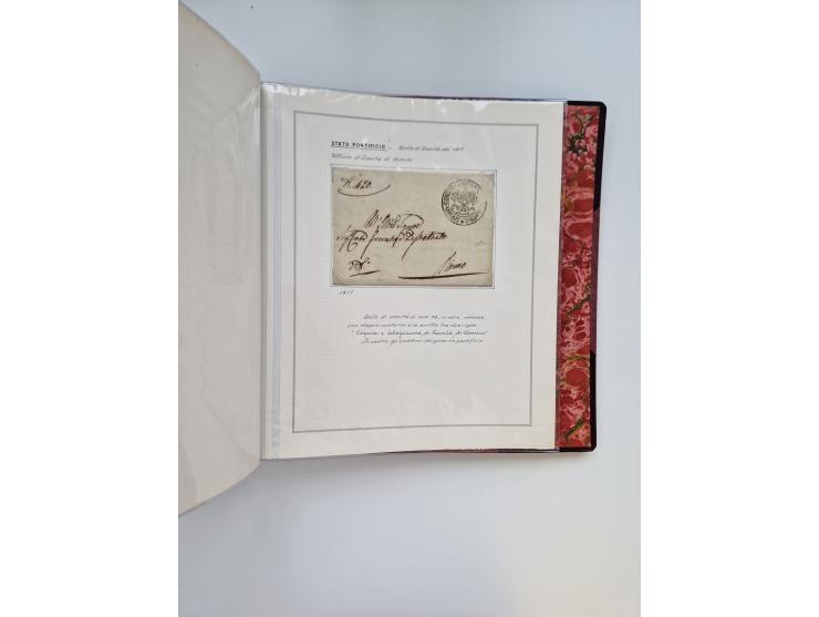 KIRCHENSTAAT: 1630/1886, sehr reichhaltige Sammlung mit über 370 Briefen und Dokumenten, darunter u. a. ein Dokument über die