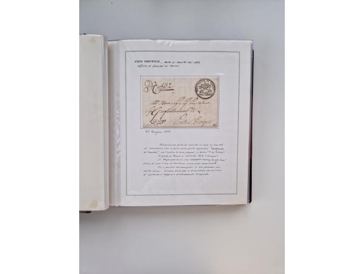 KIRCHENSTAAT: 1630/1886, sehr reichhaltige Sammlung mit über 370 Briefen und Dokumenten, darunter u. a. ein Dokument über die