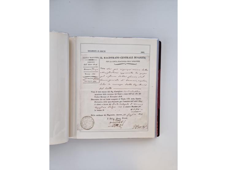 KIRCHENSTAAT: 1630/1886, sehr reichhaltige Sammlung mit über 370 Briefen und Dokumenten, darunter u. a. ein Dokument über die