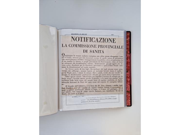 KIRCHENSTAAT: 1630/1886, sehr reichhaltige Sammlung mit über 370 Briefen und Dokumenten, darunter u. a. ein Dokument über die