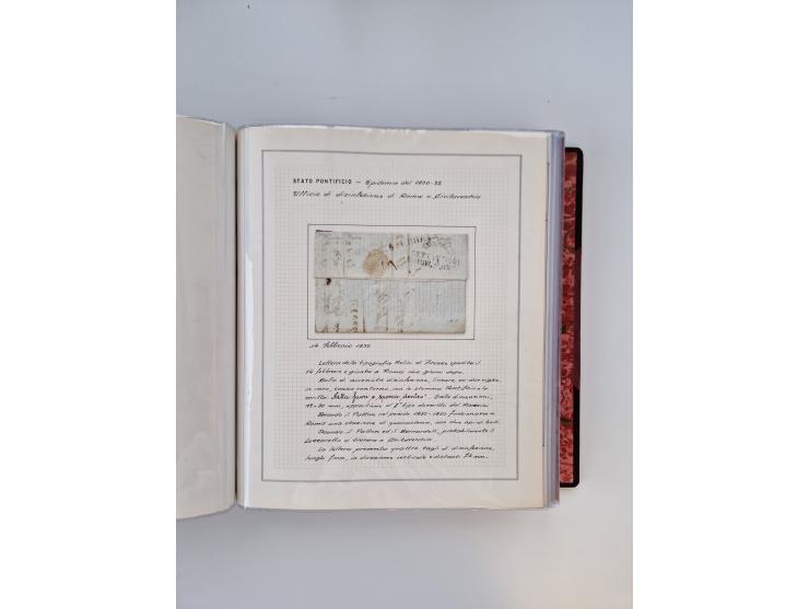 KIRCHENSTAAT: 1630/1886, sehr reichhaltige Sammlung mit über 370 Briefen und Dokumenten, darunter u. a. ein Dokument über die