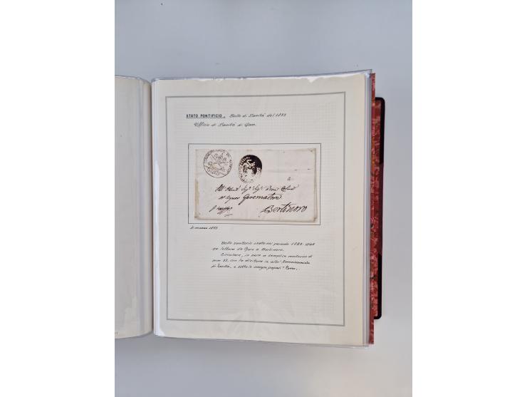 KIRCHENSTAAT: 1630/1886, sehr reichhaltige Sammlung mit über 370 Briefen und Dokumenten, darunter u. a. ein Dokument über die