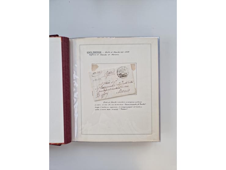 KIRCHENSTAAT: 1630/1886, sehr reichhaltige Sammlung mit über 370 Briefen und Dokumenten, darunter u. a. ein Dokument über die