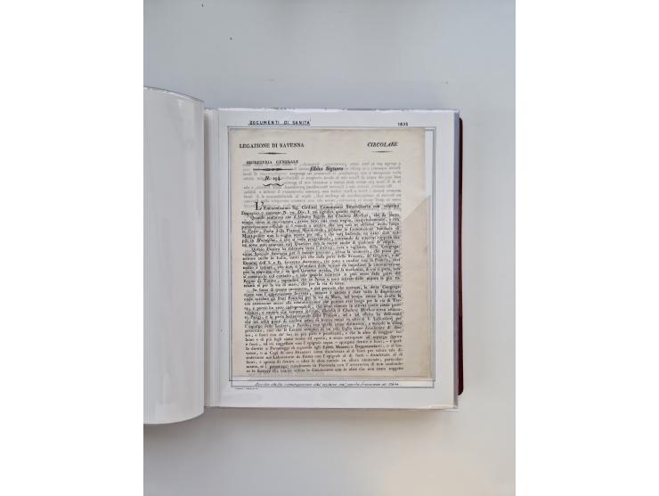 KIRCHENSTAAT: 1630/1886, sehr reichhaltige Sammlung mit über 370 Briefen und Dokumenten, darunter u. a. ein Dokument über die