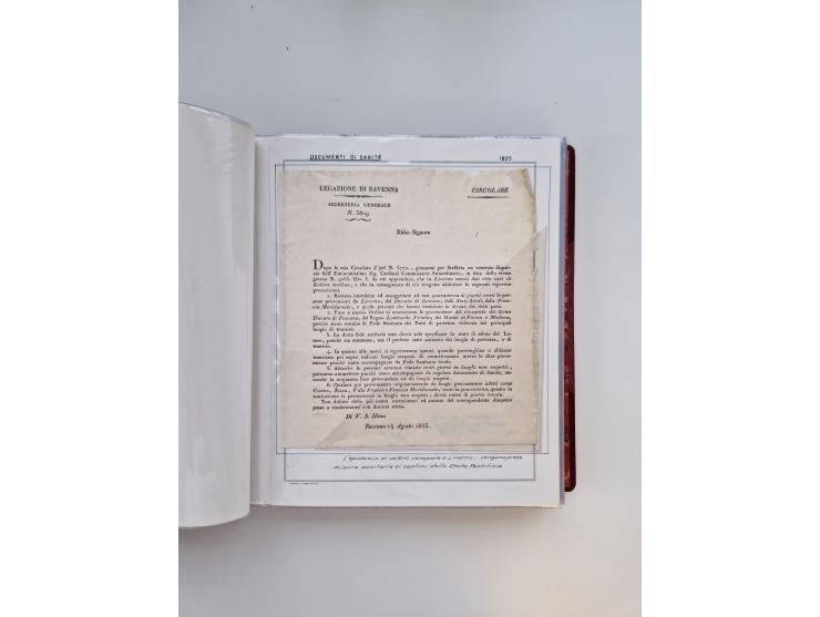 KIRCHENSTAAT: 1630/1886, sehr reichhaltige Sammlung mit über 370 Briefen und Dokumenten, darunter u. a. ein Dokument über die