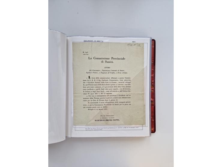 KIRCHENSTAAT: 1630/1886, sehr reichhaltige Sammlung mit über 370 Briefen und Dokumenten, darunter u. a. ein Dokument über die