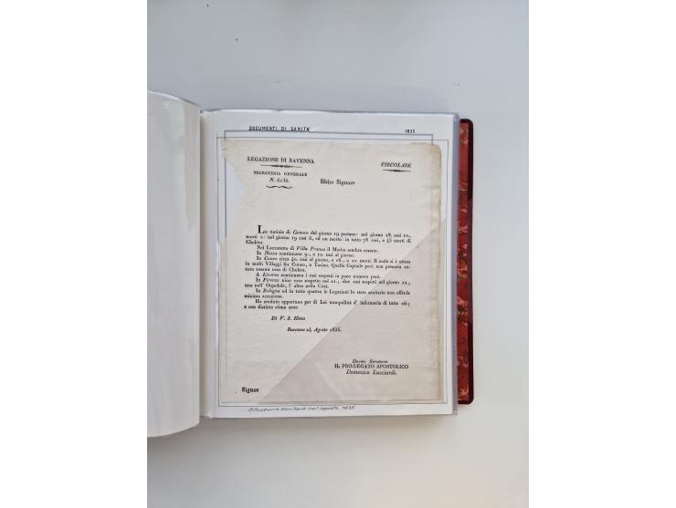 KIRCHENSTAAT: 1630/1886, sehr reichhaltige Sammlung mit über 370 Briefen und Dokumenten, darunter u. a. ein Dokument über die