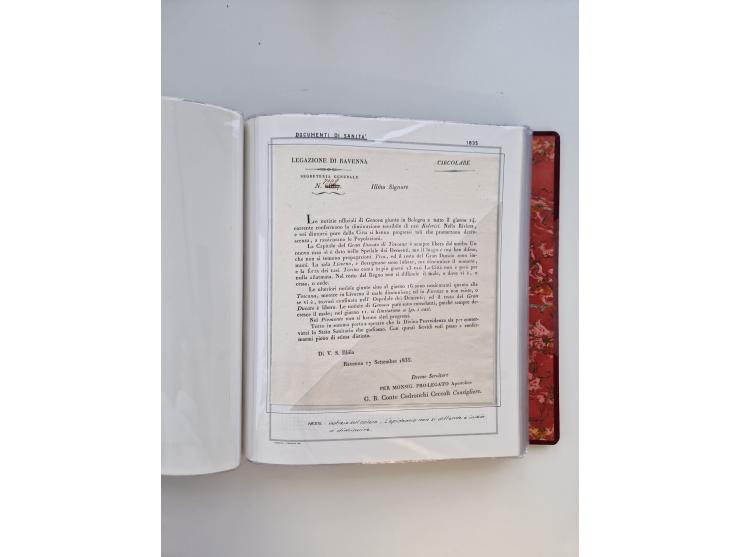 KIRCHENSTAAT: 1630/1886, sehr reichhaltige Sammlung mit über 370 Briefen und Dokumenten, darunter u. a. ein Dokument über die