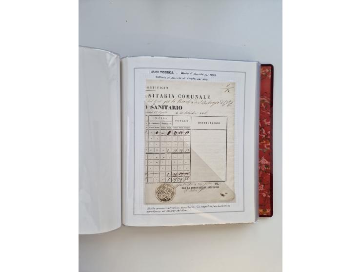 KIRCHENSTAAT: 1630/1886, sehr reichhaltige Sammlung mit über 370 Briefen und Dokumenten, darunter u. a. ein Dokument über die