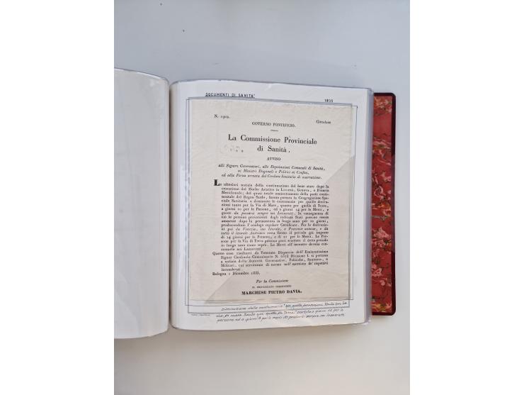 KIRCHENSTAAT: 1630/1886, sehr reichhaltige Sammlung mit über 370 Briefen und Dokumenten, darunter u. a. ein Dokument über die