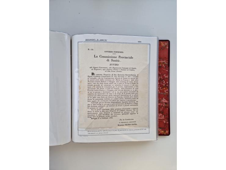 KIRCHENSTAAT: 1630/1886, sehr reichhaltige Sammlung mit über 370 Briefen und Dokumenten, darunter u. a. ein Dokument über die