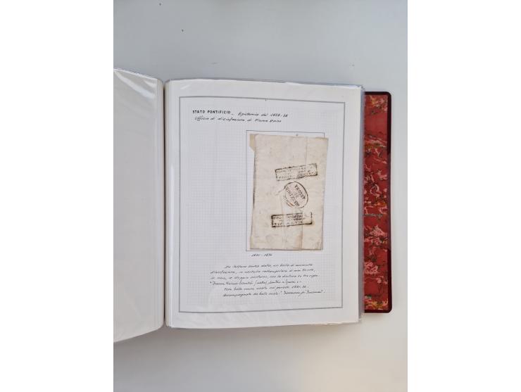 KIRCHENSTAAT: 1630/1886, sehr reichhaltige Sammlung mit über 370 Briefen und Dokumenten, darunter u. a. ein Dokument über die