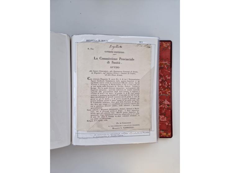 KIRCHENSTAAT: 1630/1886, sehr reichhaltige Sammlung mit über 370 Briefen und Dokumenten, darunter u. a. ein Dokument über die