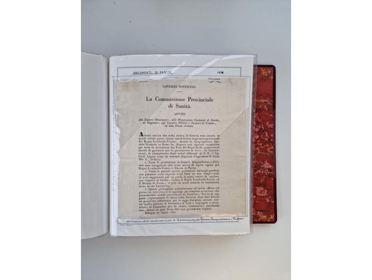 KIRCHENSTAAT: 1630/1886, sehr reichhaltige Sammlung mit über 370 Briefen und Dokumenten, darunter u. a. ein Dokument über die