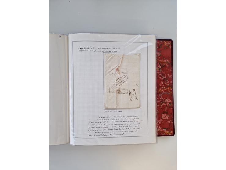 KIRCHENSTAAT: 1630/1886, sehr reichhaltige Sammlung mit über 370 Briefen und Dokumenten, darunter u. a. ein Dokument über die