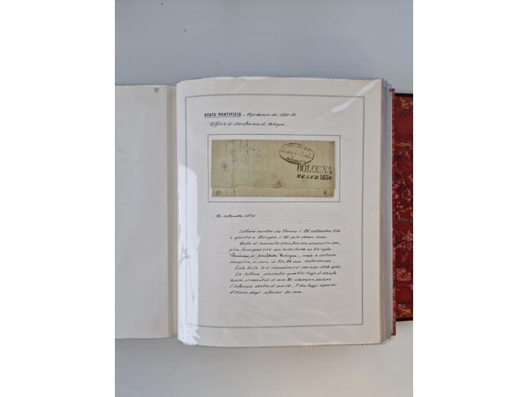 KIRCHENSTAAT: 1630/1886, sehr reichhaltige Sammlung mit über 370 Briefen und Dokumenten, darunter u. a. ein Dokument über die