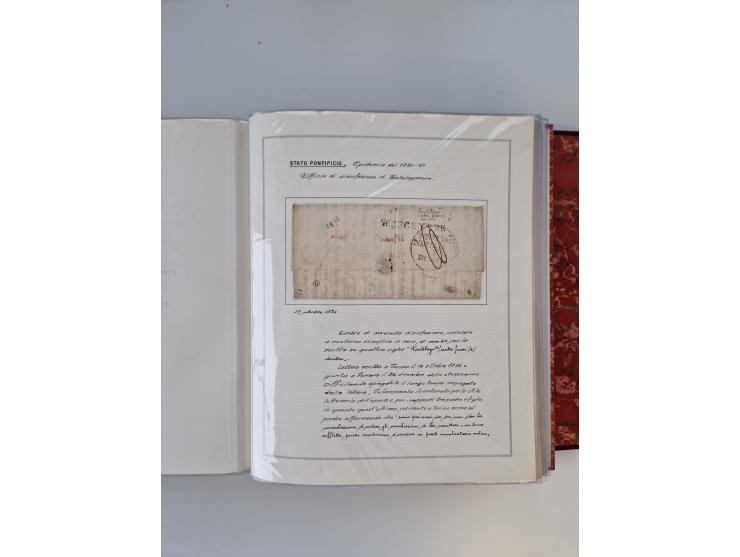 KIRCHENSTAAT: 1630/1886, sehr reichhaltige Sammlung mit über 370 Briefen und Dokumenten, darunter u. a. ein Dokument über die