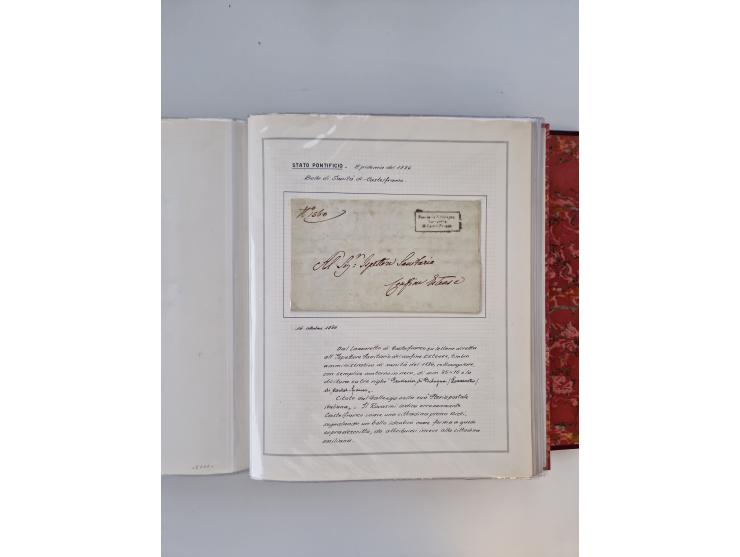 KIRCHENSTAAT: 1630/1886, sehr reichhaltige Sammlung mit über 370 Briefen und Dokumenten, darunter u. a. ein Dokument über die