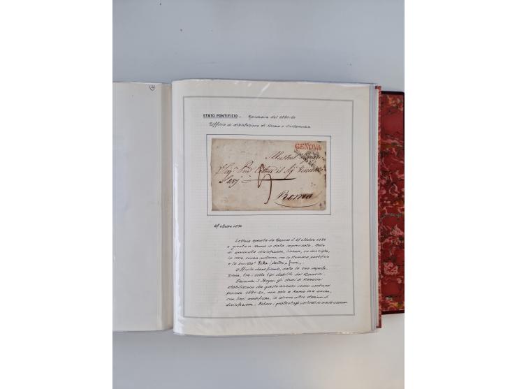 KIRCHENSTAAT: 1630/1886, sehr reichhaltige Sammlung mit über 370 Briefen und Dokumenten, darunter u. a. ein Dokument über die