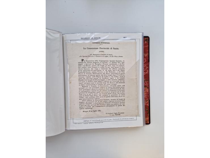KIRCHENSTAAT: 1630/1886, sehr reichhaltige Sammlung mit über 370 Briefen und Dokumenten, darunter u. a. ein Dokument über die