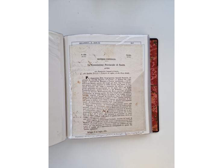 KIRCHENSTAAT: 1630/1886, sehr reichhaltige Sammlung mit über 370 Briefen und Dokumenten, darunter u. a. ein Dokument über die