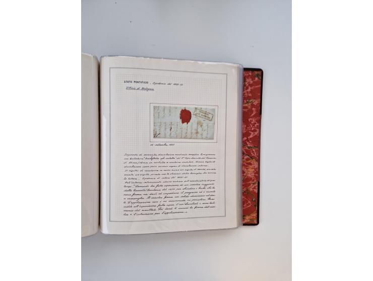 KIRCHENSTAAT: 1630/1886, sehr reichhaltige Sammlung mit über 370 Briefen und Dokumenten, darunter u. a. ein Dokument über die