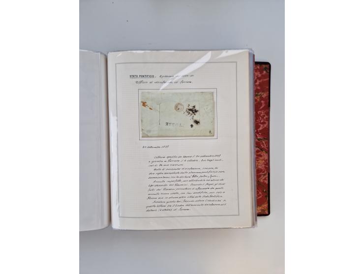 KIRCHENSTAAT: 1630/1886, sehr reichhaltige Sammlung mit über 370 Briefen und Dokumenten, darunter u. a. ein Dokument über die