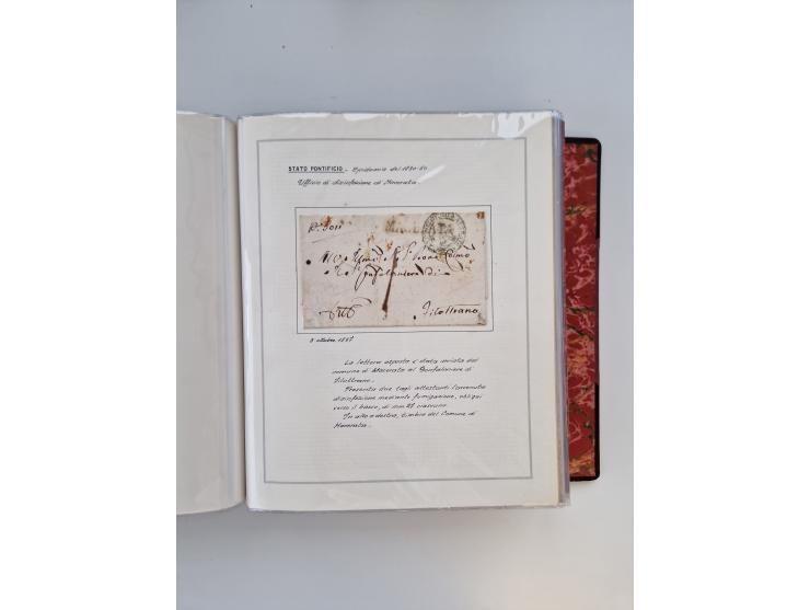 KIRCHENSTAAT: 1630/1886, sehr reichhaltige Sammlung mit über 370 Briefen und Dokumenten, darunter u. a. ein Dokument über die