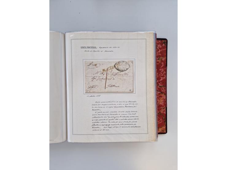 KIRCHENSTAAT: 1630/1886, sehr reichhaltige Sammlung mit über 370 Briefen und Dokumenten, darunter u. a. ein Dokument über die