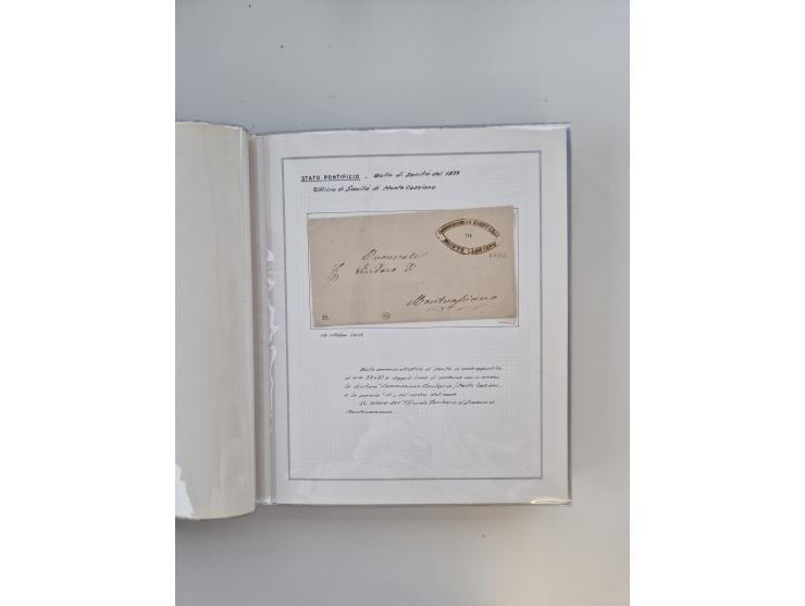 KIRCHENSTAAT: 1630/1886, sehr reichhaltige Sammlung mit über 370 Briefen und Dokumenten, darunter u. a. ein Dokument über die