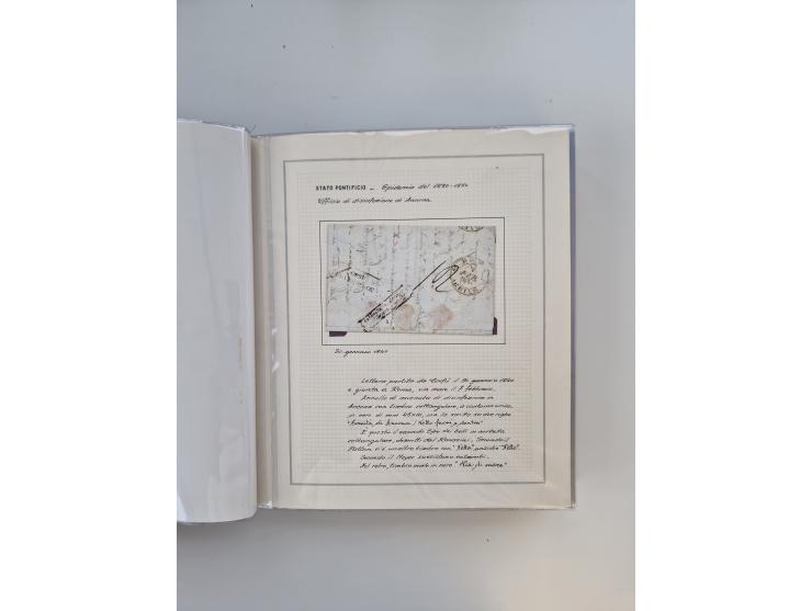 KIRCHENSTAAT: 1630/1886, sehr reichhaltige Sammlung mit über 370 Briefen und Dokumenten, darunter u. a. ein Dokument über die