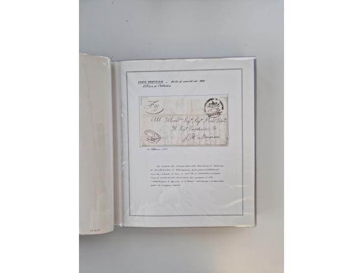 KIRCHENSTAAT: 1630/1886, sehr reichhaltige Sammlung mit über 370 Briefen und Dokumenten, darunter u. a. ein Dokument über die