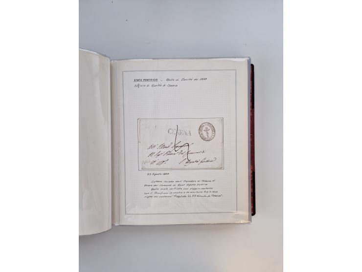 KIRCHENSTAAT: 1630/1886, sehr reichhaltige Sammlung mit über 370 Briefen und Dokumenten, darunter u. a. ein Dokument über die