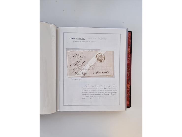 KIRCHENSTAAT: 1630/1886, sehr reichhaltige Sammlung mit über 370 Briefen und Dokumenten, darunter u. a. ein Dokument über die