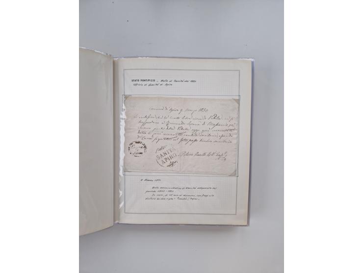 KIRCHENSTAAT: 1630/1886, sehr reichhaltige Sammlung mit über 370 Briefen und Dokumenten, darunter u. a. ein Dokument über die