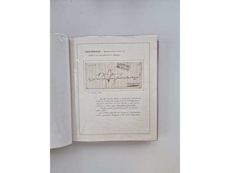 KIRCHENSTAAT: 1630/1886, sehr reichhaltige Sammlung mit über 370 Briefen und Dokumenten, darunter u. a. ein Dokument über die